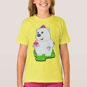 Polar bear Birthday Mechanic T-Shirt
