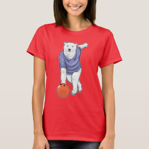 Polar bear Bowling Bowling ball T-Shirt