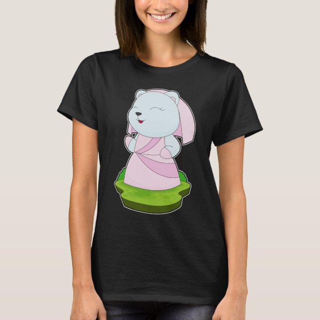 Polar bear Bride Dress Wedding T-Shirt (Front)