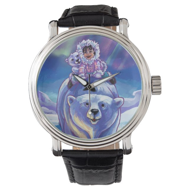 Polar Bear Bus Watch (Front)