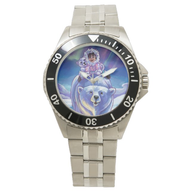 Polar Bear Bus Watch (Front)