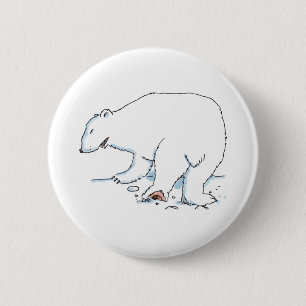 Polar Bear button