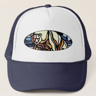 Polar Bear Caps & Hats Wildlife Art Hat