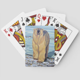Polar Bear Cards Personalised Bear Playing Cards