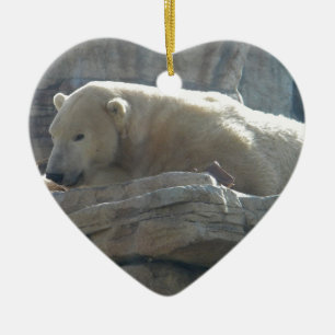 Polar Bear Ceramic Tree Decoration