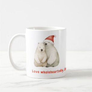 Polar Bear Christmas Coffee Mug