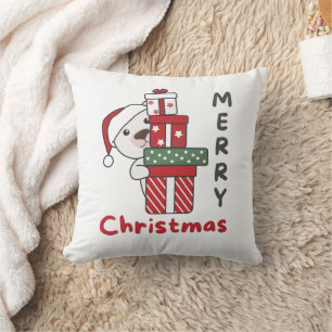 Polar Bear Christmas Gift Winter Animals Polar Cushion