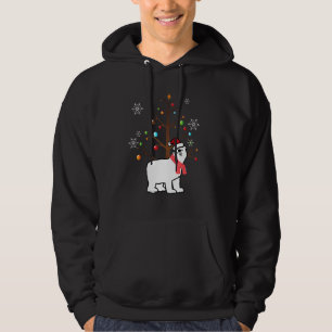 Polar Bear Christmas Heartwarming Animal Hoodie