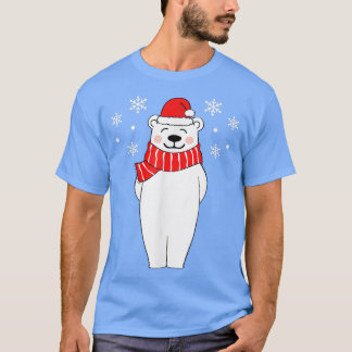 Polar Bear Christmas Pyjamas Family Polar Bear In  T-Shirt