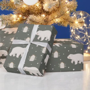 Polar Bear Christmas  Wrapping Paper