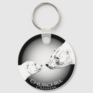 Polar Bear Chuchill Key Chain Souvenir Keychain