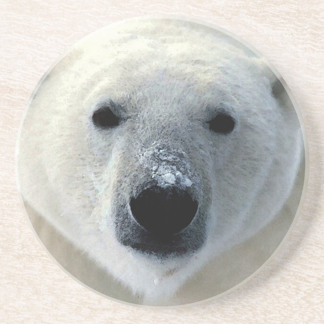 Polar Bear Coaster (Front)
