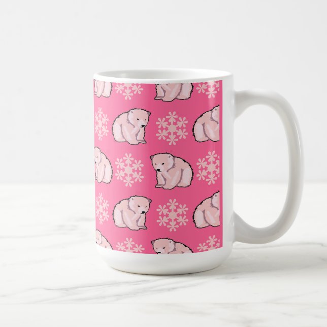 Polar bear coffee mug (Right)