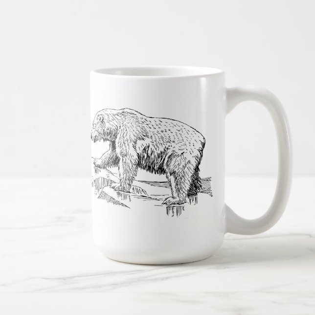Polar Bear Coffee Mug (Right)