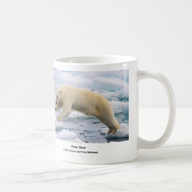 polar bear coffee mug (Right)
