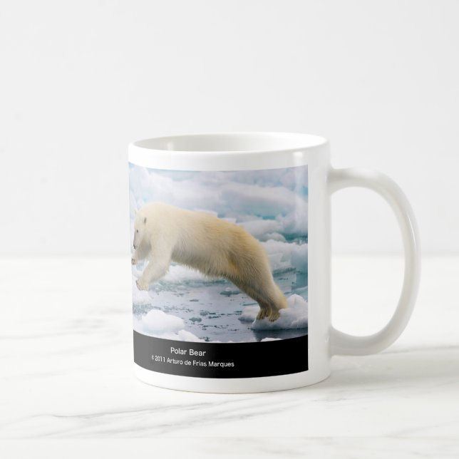 polar bear coffee mug (Right)