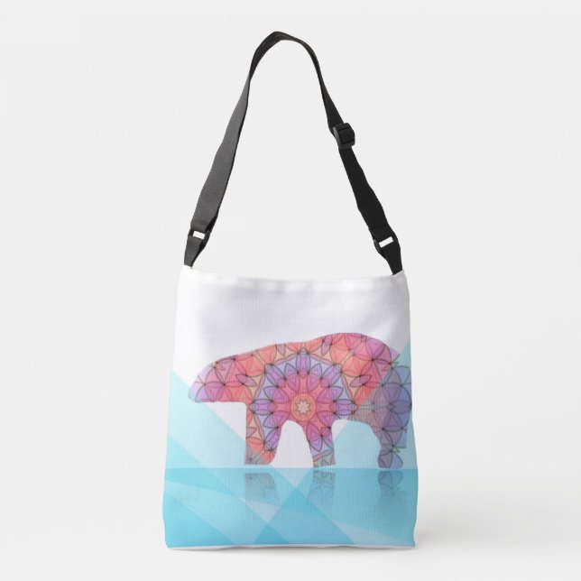 Polar Bear Crossbody Bag (Back)