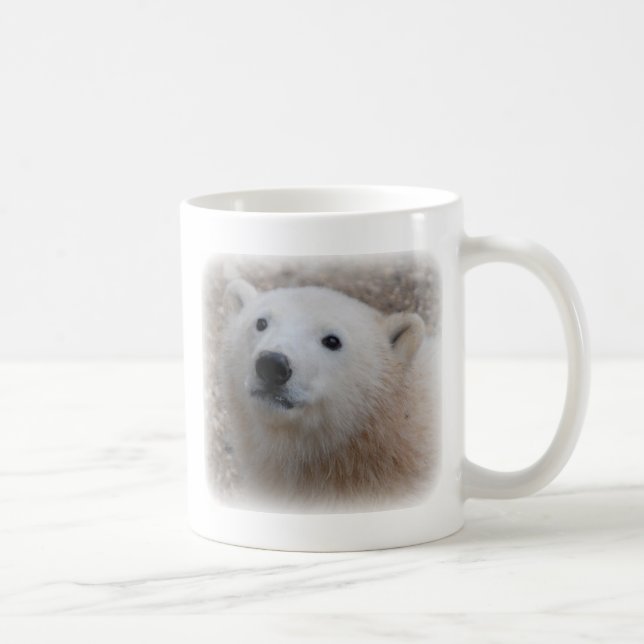 Polar Bear Cub Coffee Mug (Right)