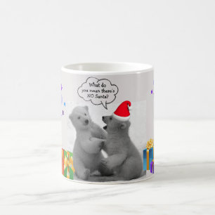 Polar Bear Cubs Christmas Mug