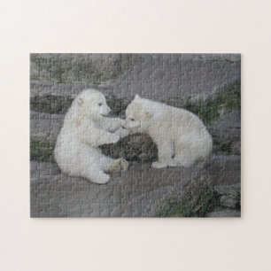 Polar Bear Cubs Jigsaw Puzzle
