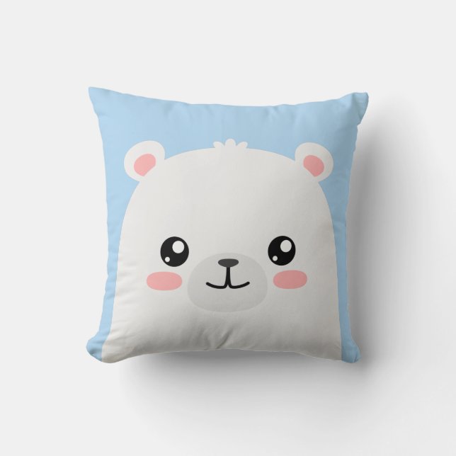 Polar Bear Cushion (Front)