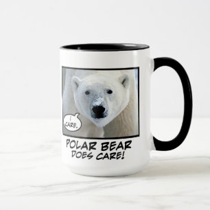 Polar Bear Does Care ! mug