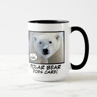 Polar Bear Does Care ! mug