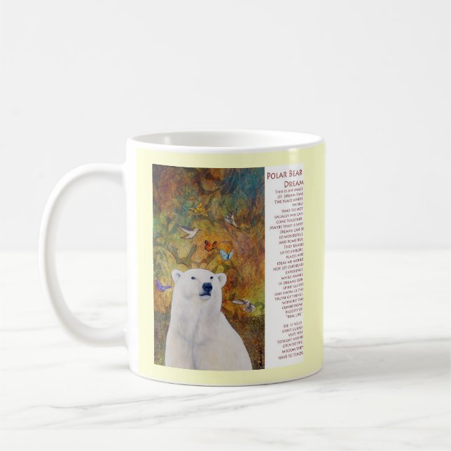 Polar Bear Dream Coffee Mug (Left)