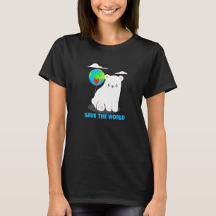 Polar Bear Earth Day Everyday Hour T-Shirt
