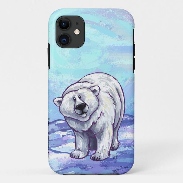 Polar Bear Electronics Case-Mate iPhone Case (Back)