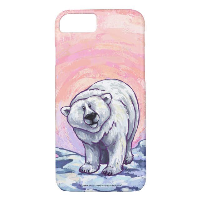 Polar Bear Electronics Case-Mate iPhone Case (Back)