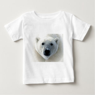 Polar Bear Face Baby T-Shirt