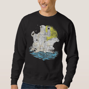 Polar Bear Family Arctic Animal Cute Polar Bear Sweatshirt
