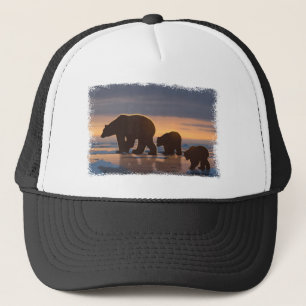 Polar Bear family Trucker Hat