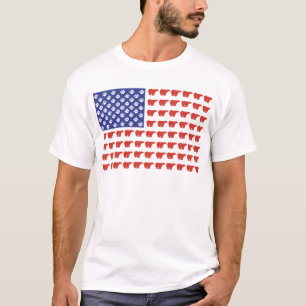 Polar-Bear-Flag[1] T-Shirt