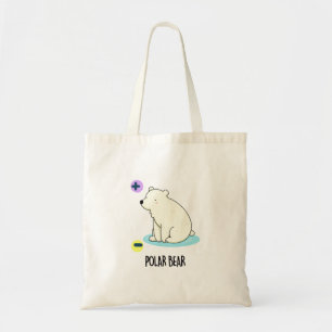 Polar Bear Funny Science Pun Tote Bag