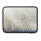 Polar Bear Fur MacBook Sleeve