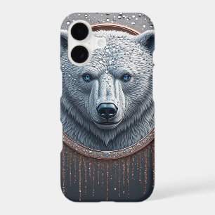 Polar Bear Geometric Portrait Bold Modern Style