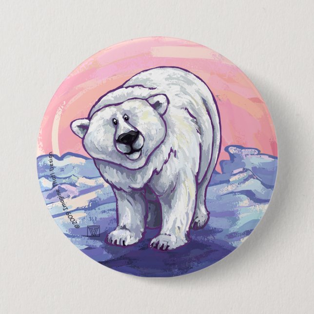 Polar Bear Gifts & Accessories 7.5 Cm Round Badge (Front)