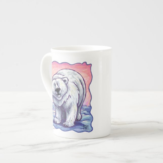 Polar Bear Gifts & Accessories Bone China Mug (Front Left)