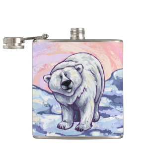 Polar Bear Gifts & Accessories Hip Flask