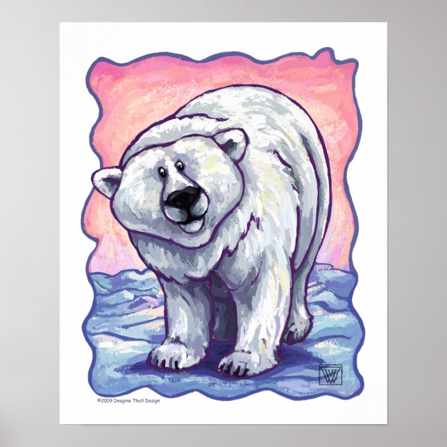 Polar Bear Gifts & Accessories Poster (Front)
