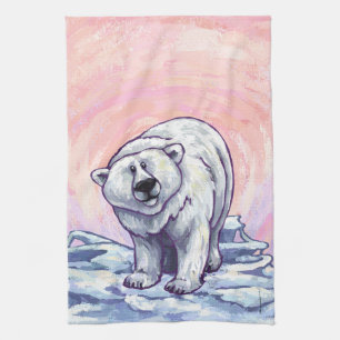 Polar Bear Gifts & Accessories Tea Towel