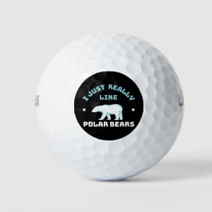 Polar Bear Golf Balls