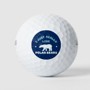 Polar Bear Golf Balls