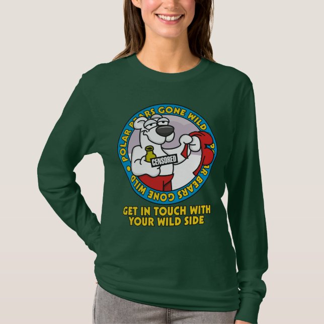 Polar Bear Gone Wild Shirt (Front)