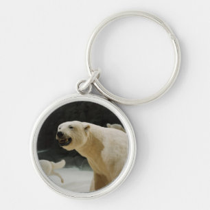Polar Bear Grin Key Ring