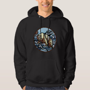 Polar Bear Hoodie Bear Art Hoodie Shirts