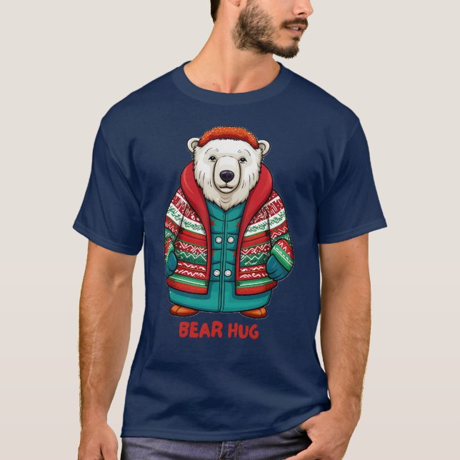Polar Bear Hug T-Shirt (Front)