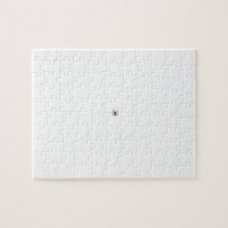 Polar Bear in a Snow Storm Jigsaw Puzzle